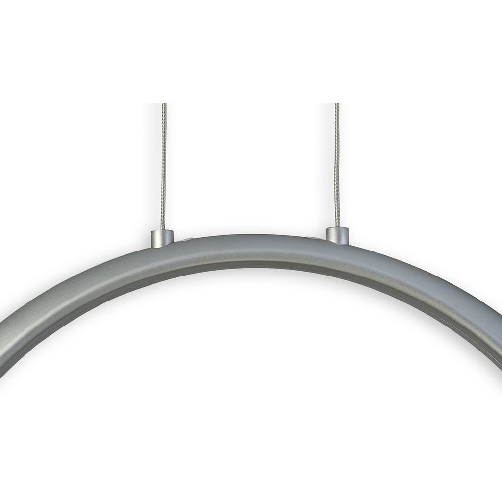 M6172 Ring Pendant 50cm Round Silver