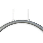 M6172 Ring Pendant 50cm Round Silver