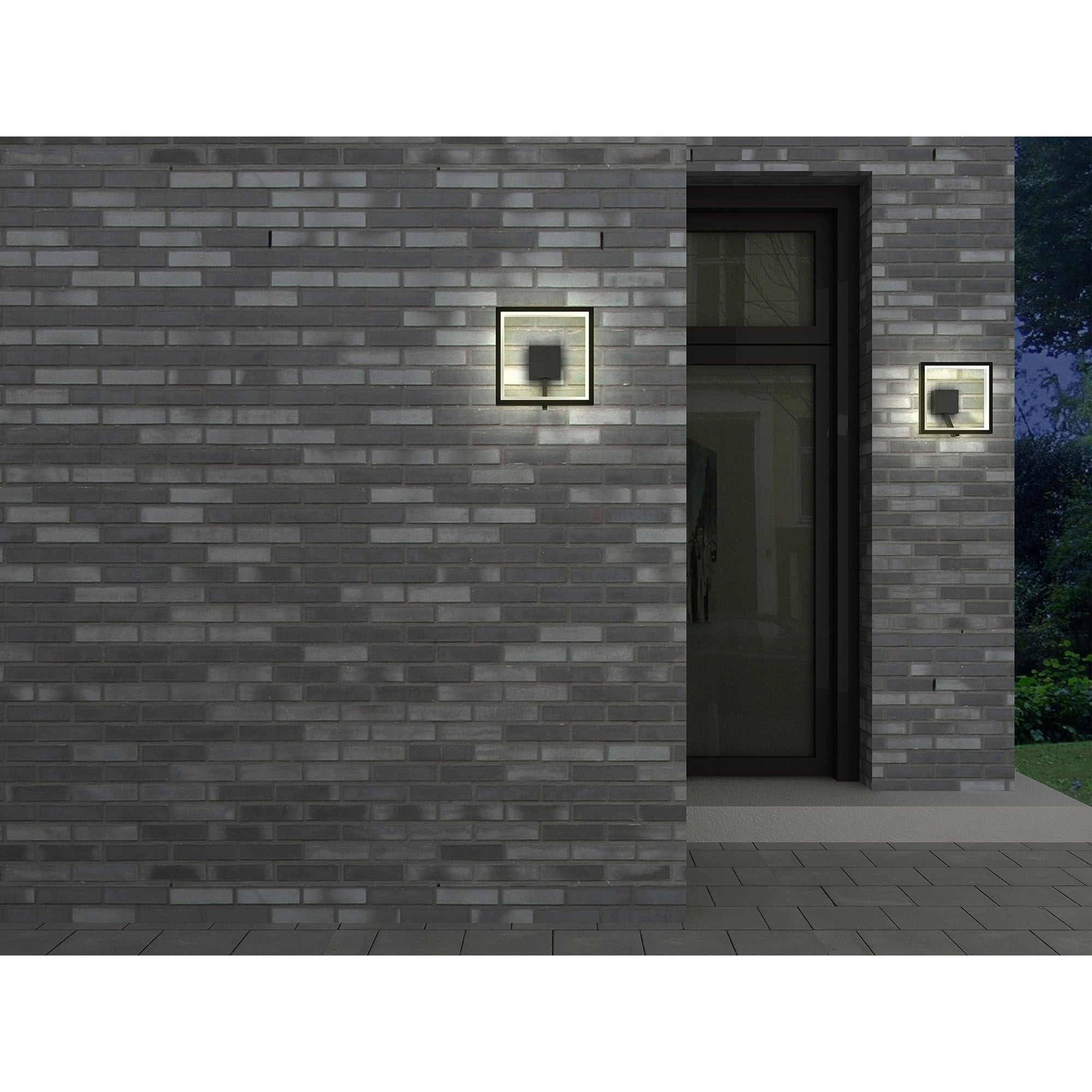 M6470 Rodas Wall Lamp LED IP65 Anthracite