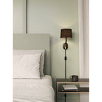 1479001 Arbor Plug-In Wall Light Matt Black