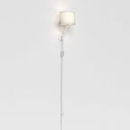 1479002 Arbor Plug-In Wall Light Matt White