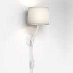1479002 Arbor Plug-In Wall Light Matt White