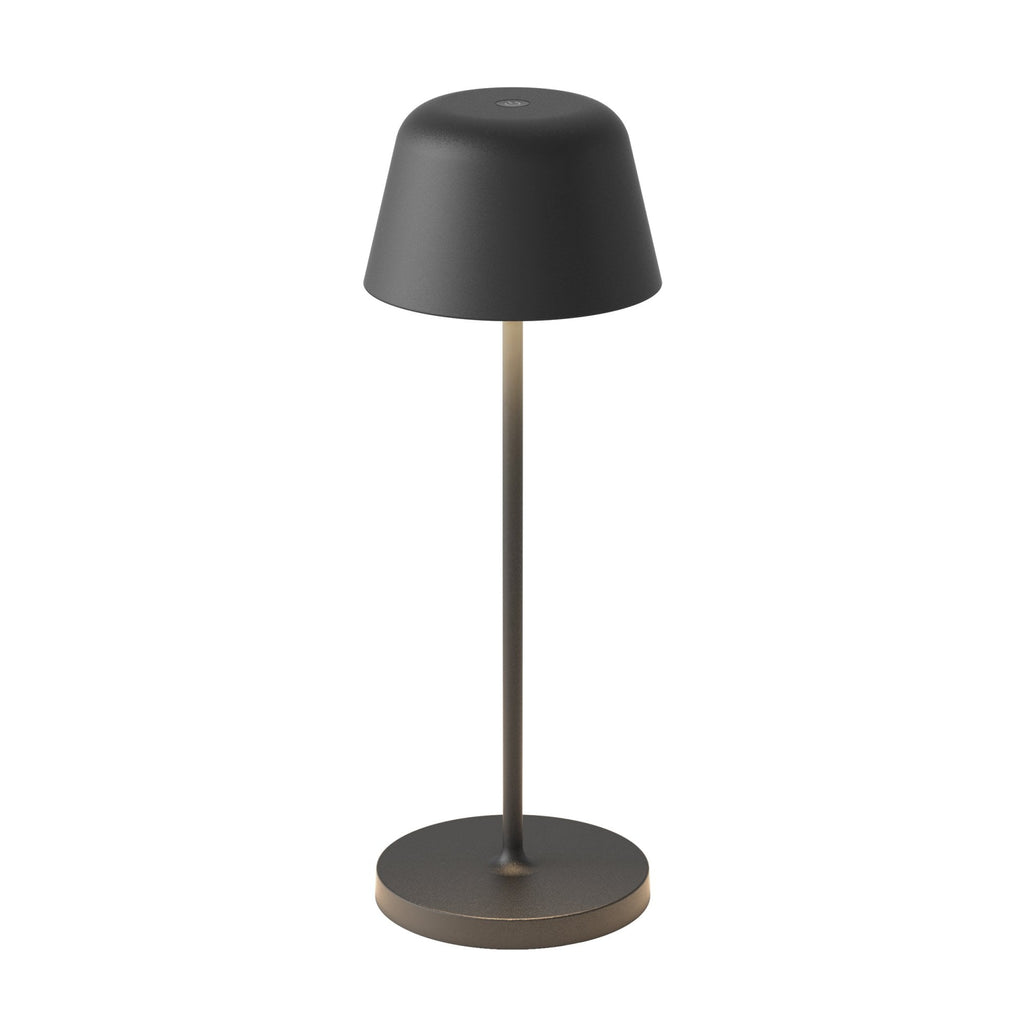 1484001 Nomad LED Outdoor Portable Table Lamp Textured Black