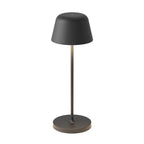 1484001 Nomad LED Outdoor Portable Table Lamp Textured Black
