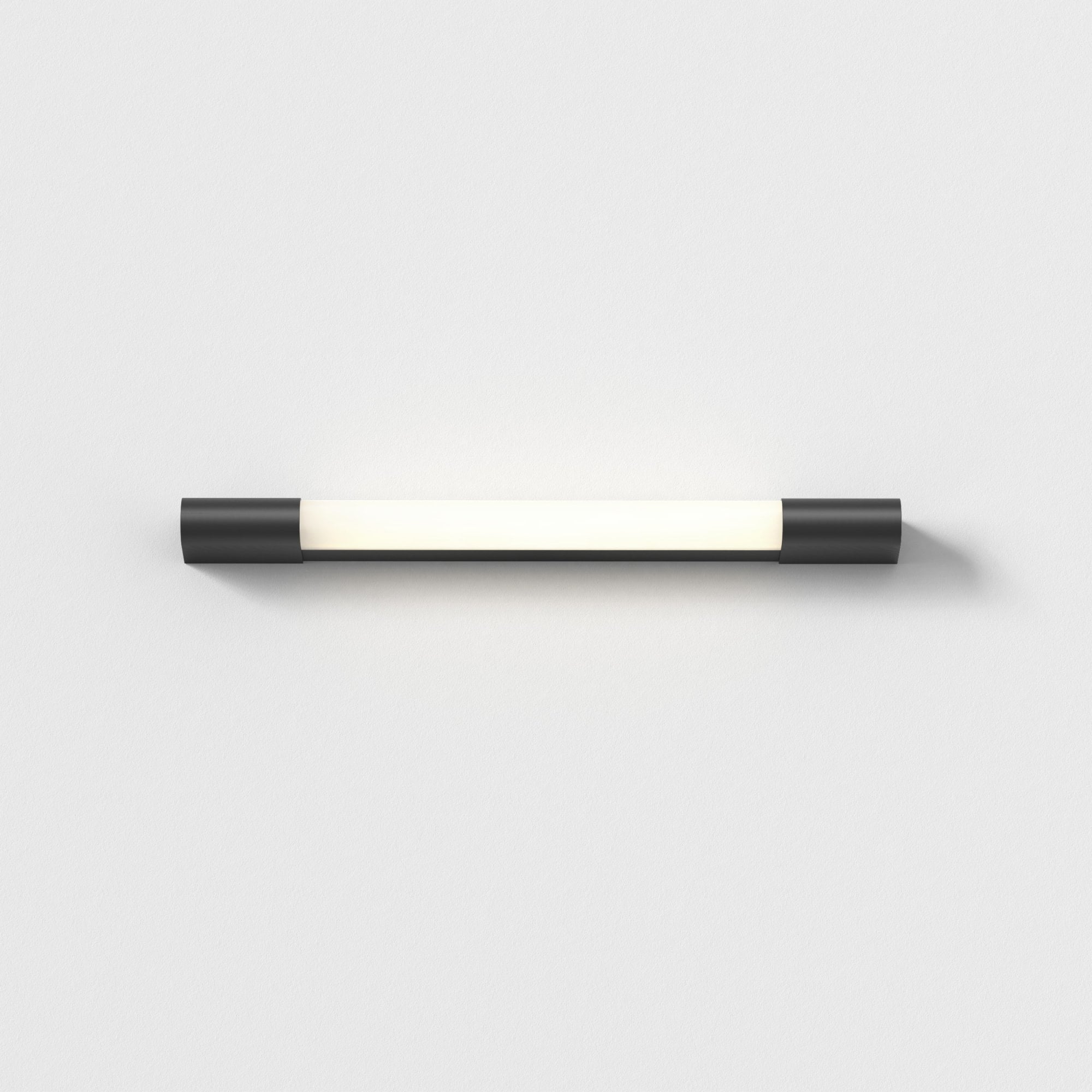 1084038 Palermo 600 LED Bathroom Wall Light Matt Black