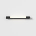 1084038 Palermo 600 LED Bathroom Wall Light Matt Black (S)