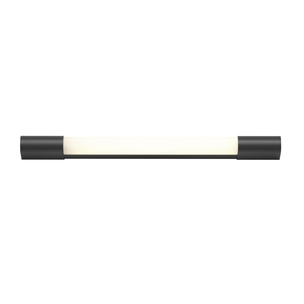 1084038 Palermo 600 LED Bathroom Wall Light Matt Black (S)