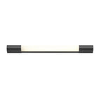 1084038 Palermo 600 LED Bathroom Wall Light Matt Black (S)