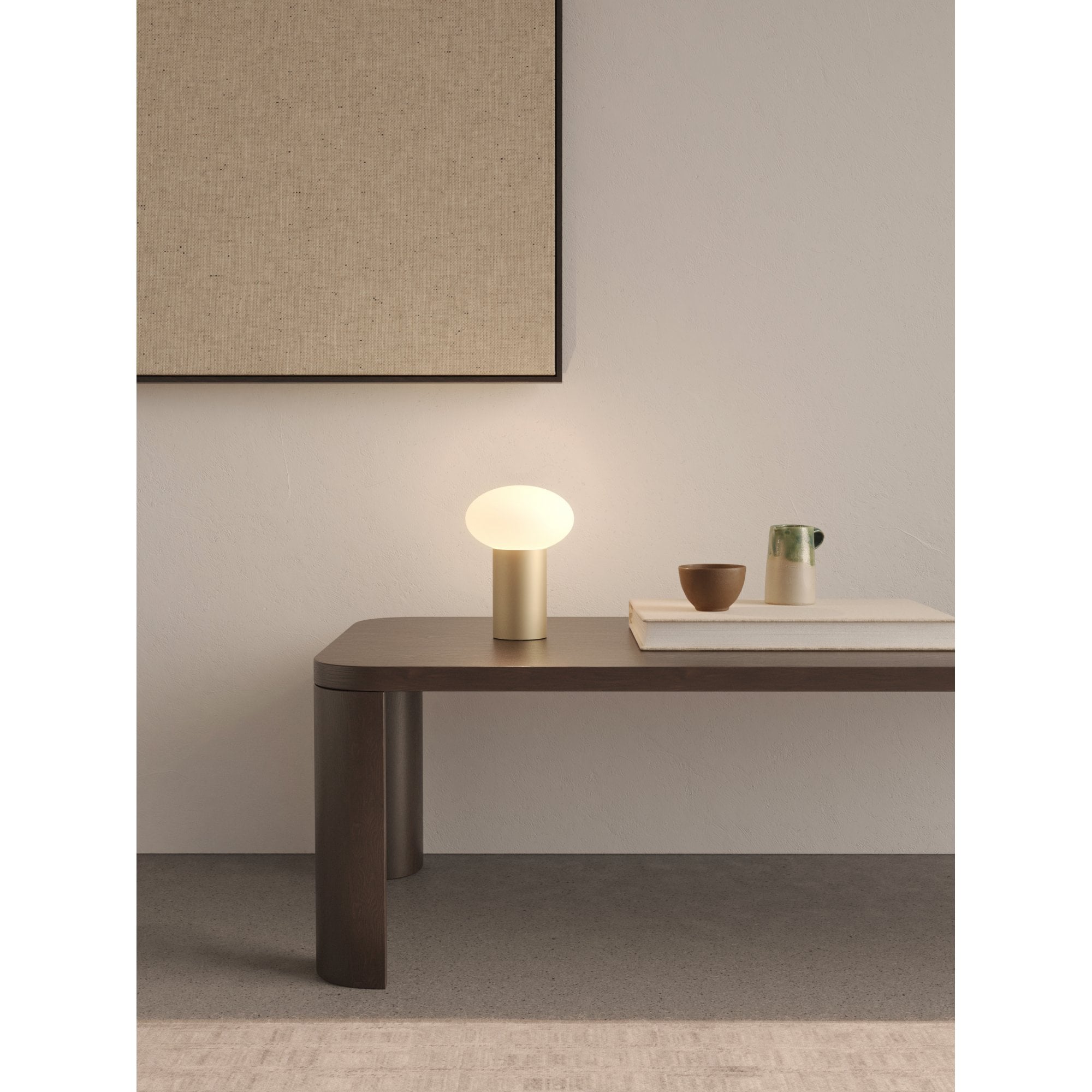 1176022 Zeppo LED Portable Table Lamp Light Bronze