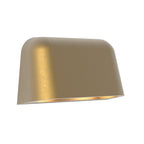 1317017 Mast Twin Outdoor Wall Light Antique Brass (S)