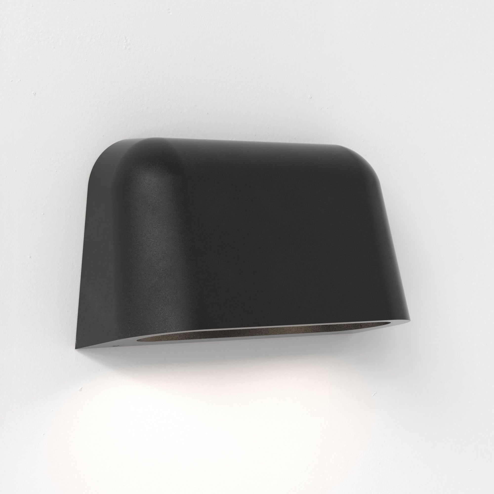 1317018 Mast Twin Outdoor Wall Light Textured Black