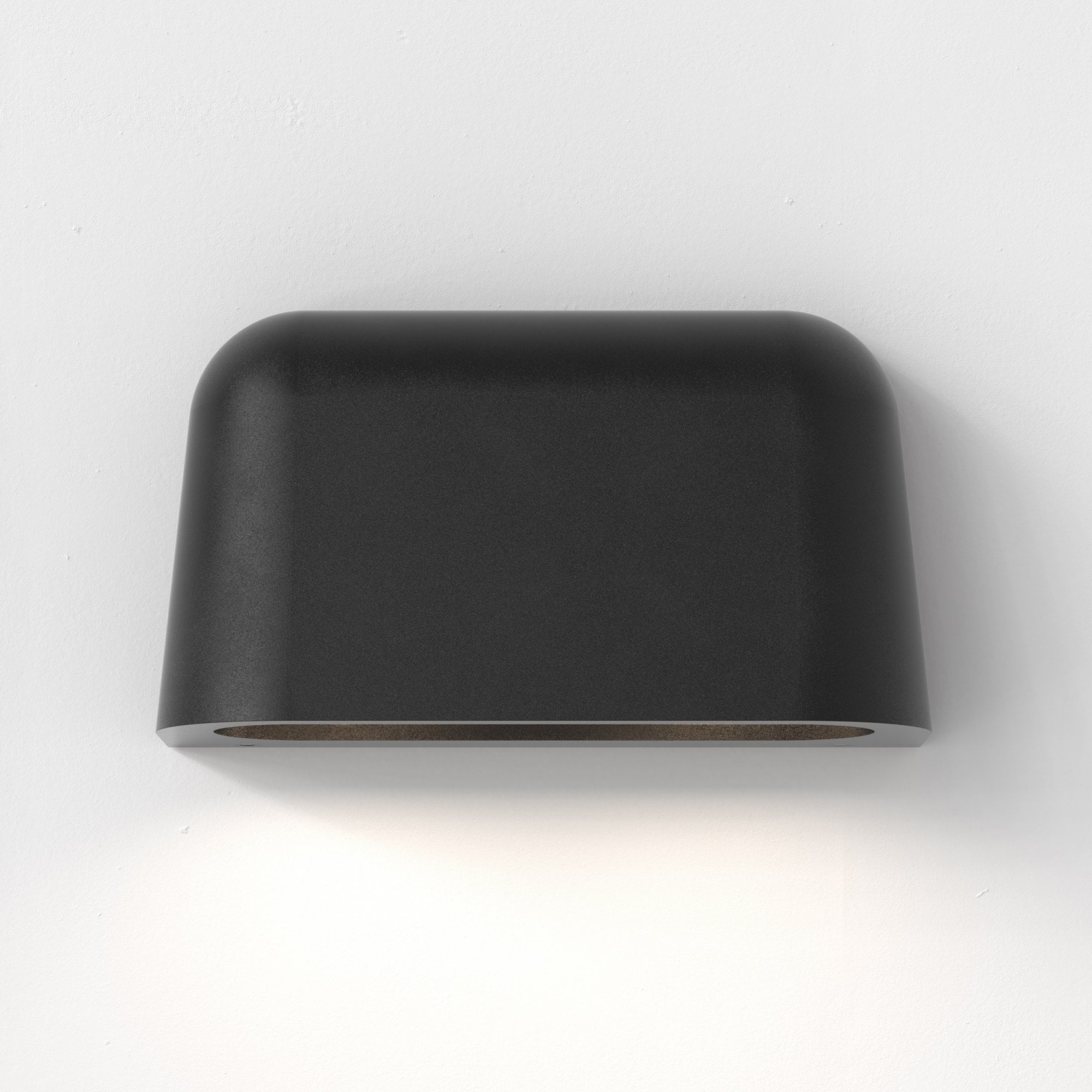 1317018 Mast Twin Outdoor Wall Light Textured Black