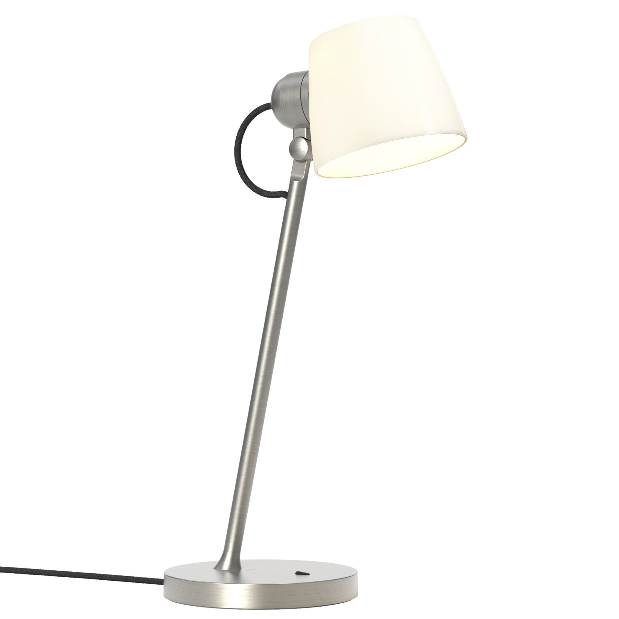1460004 Imari Desk Table Light Matt Nickel