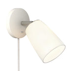 1467007 Carlton Plug-In Wall Light Porcelain