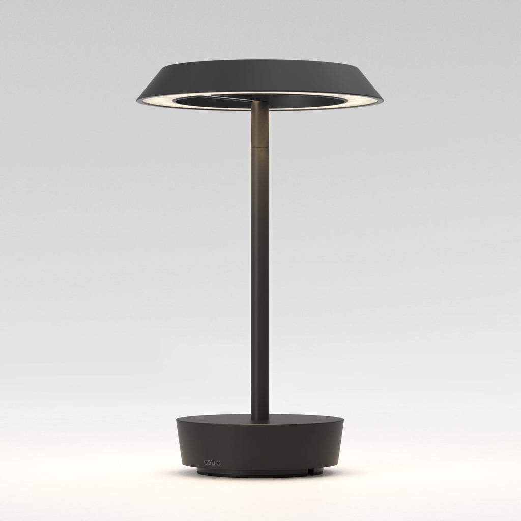 1468001 Halo LED Portable Table Lamp Matt Black