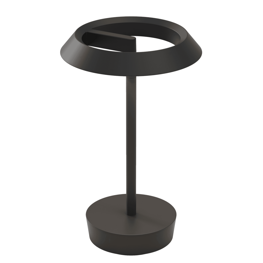 1468001 Halo LED Portable Table Lamp Matt Black