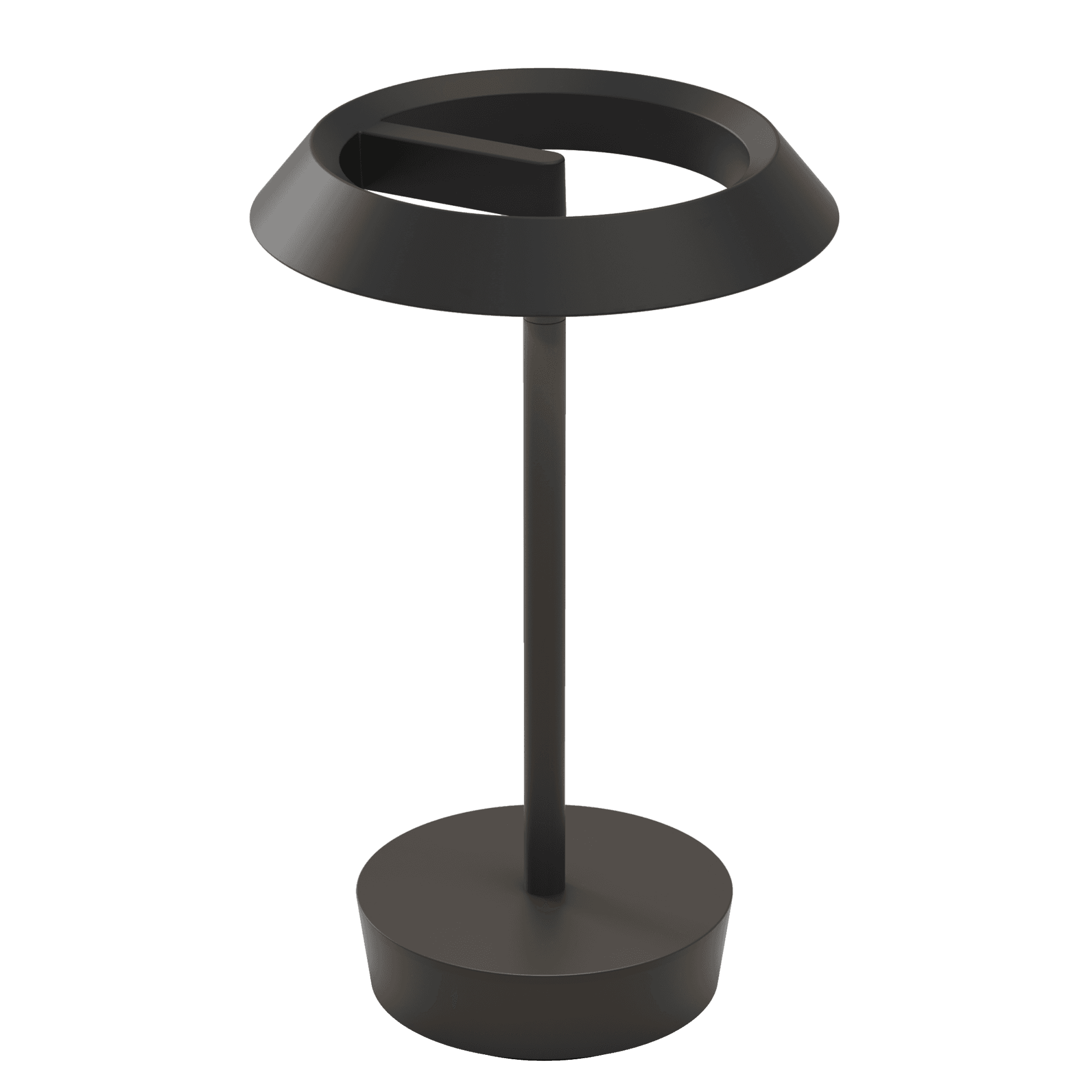1468001 Halo LED Portable Table Lamp Matt Black