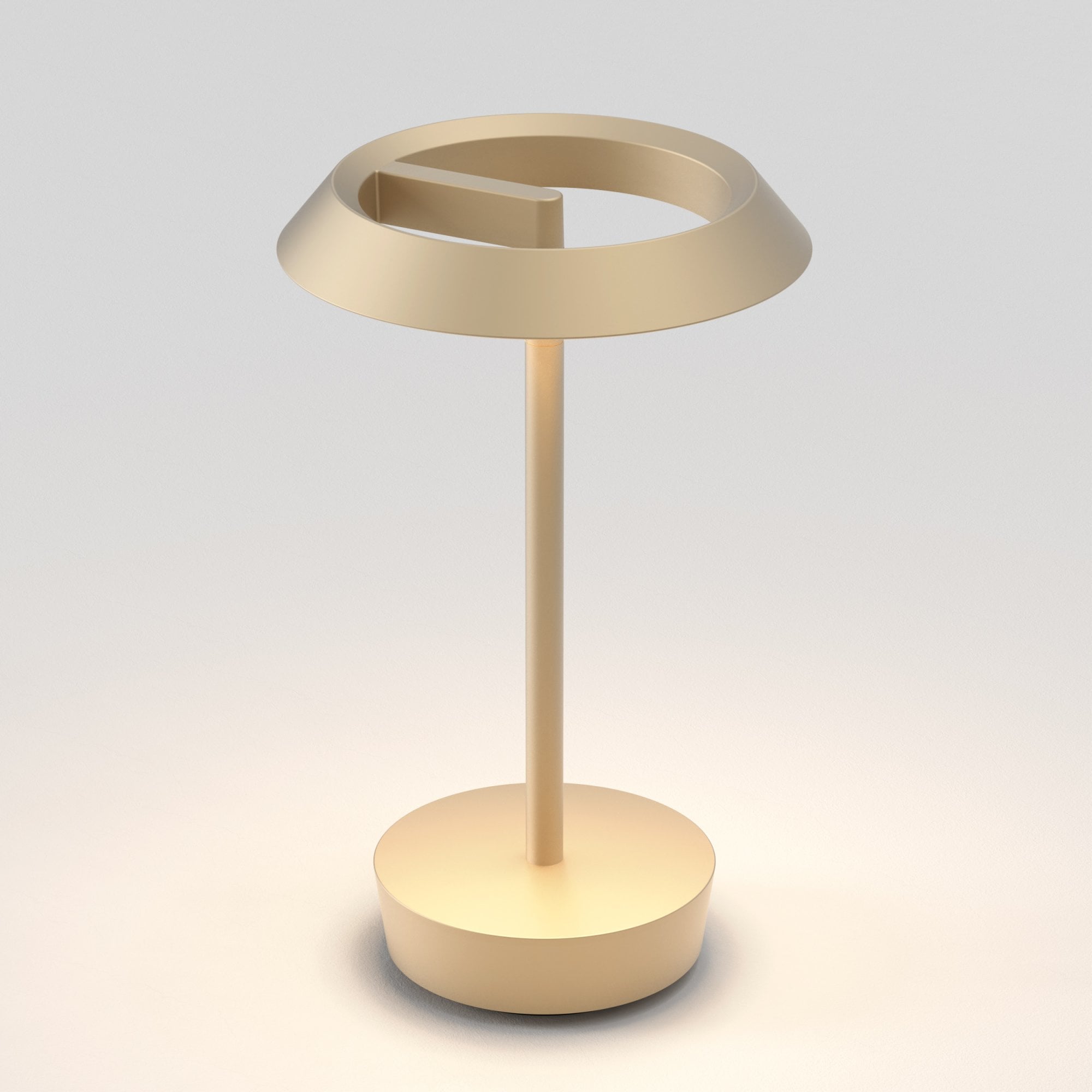 1468003 Halo LED Portable Table Lamp Light Bronze