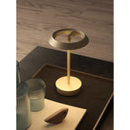 1468003 Halo LED Portable Table Lamp Light Bronze