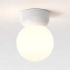 1472004 Lyra 180 Bathroom Ceiling Light Gloss Glaze White
