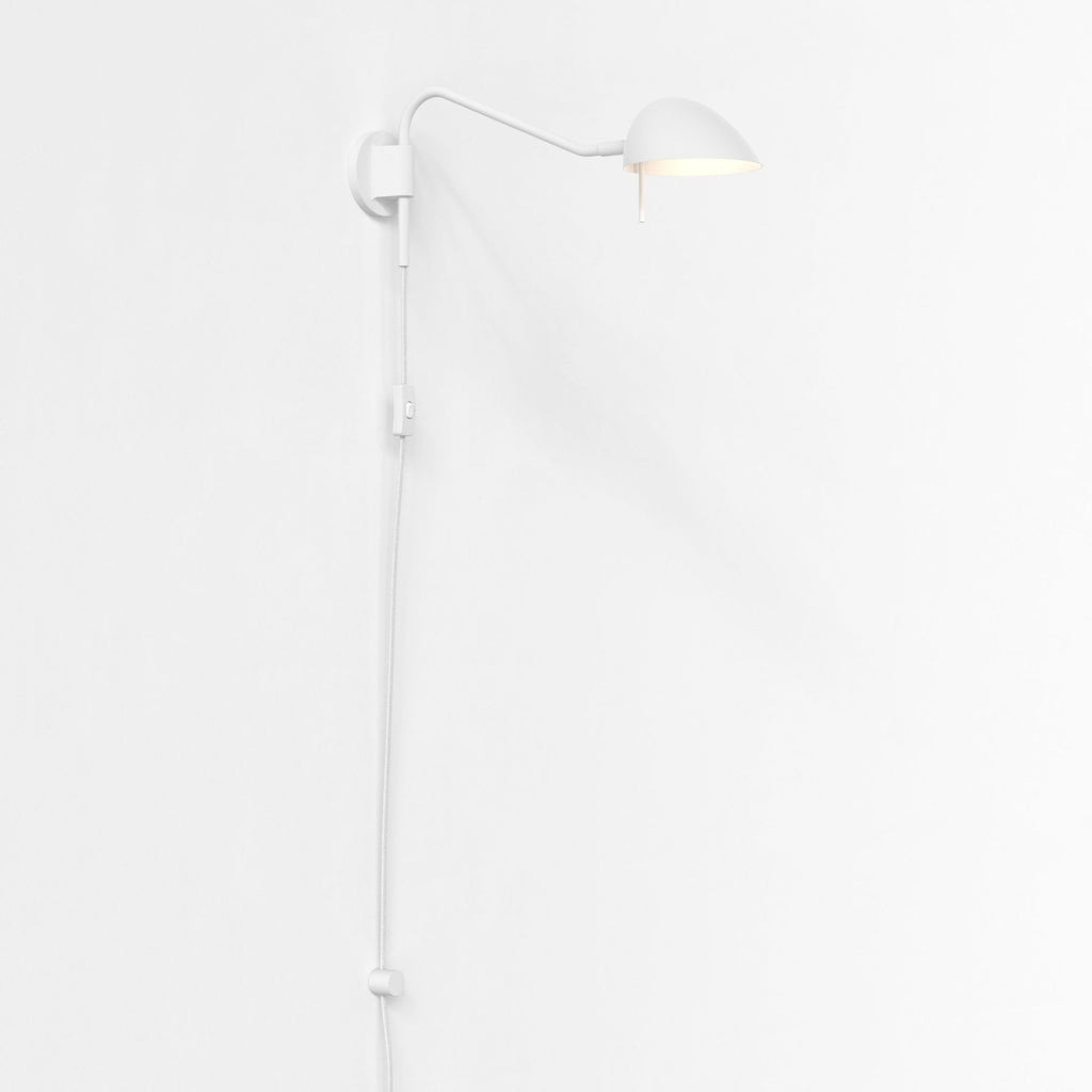 1476002 Serge Plug-In Reading Light Matt White