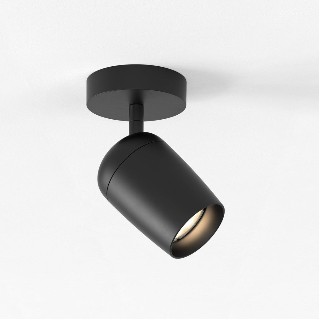 1478001 Koto Single Spotlight Matt Black