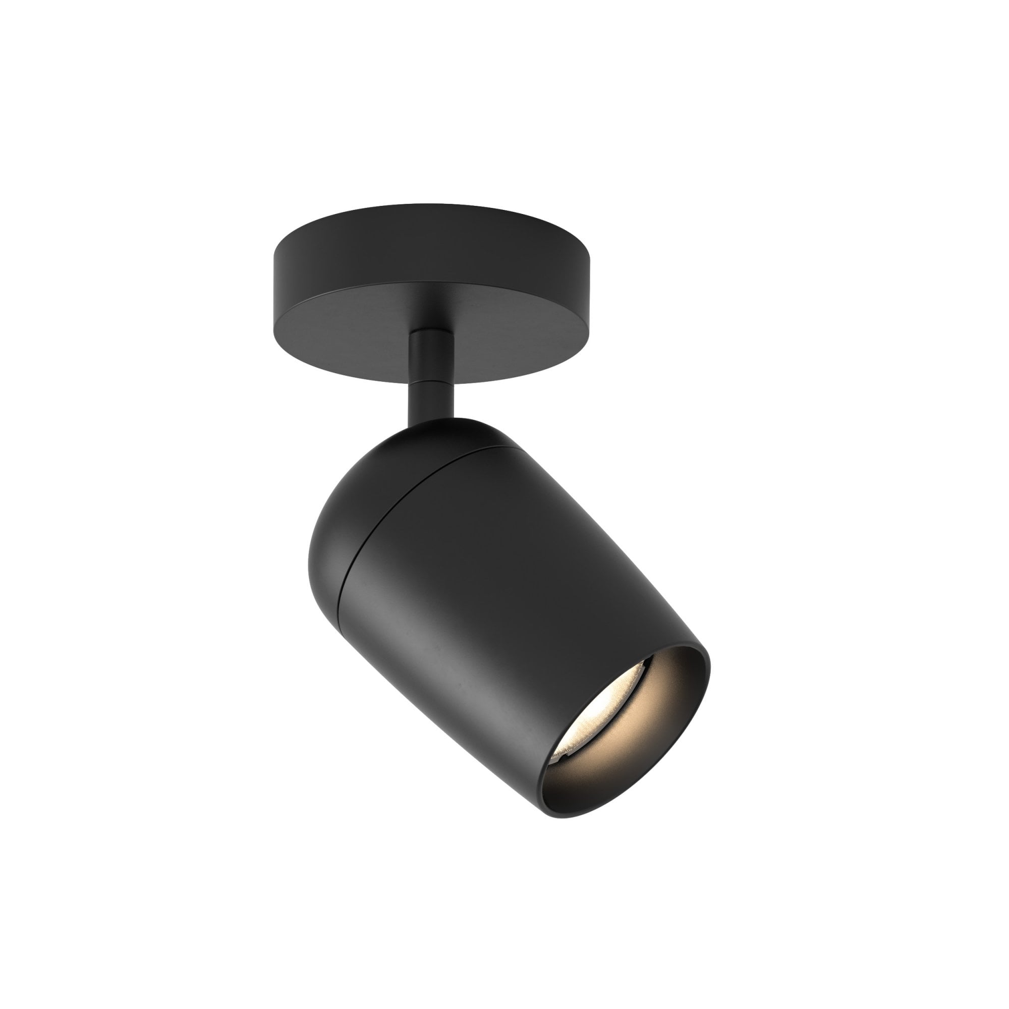 1478001 Koto Single Spotlight Matt Black