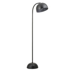 96599 Brodey 1 Light Floor Lamp Matt Black Paint