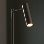 98116 Dedicated Reader 1 Light LED Floor Lamp Satin Nickel Plate