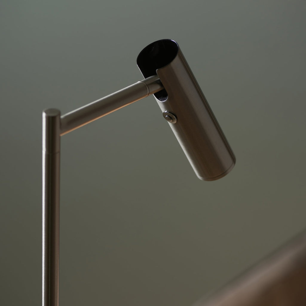 98116 Dedicated Reader 1 Light LED Floor Lamp Satin Nickel Plate