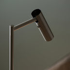 98116 Dedicated Reader 1 Light LED Floor Lamp Satin Nickel Plate