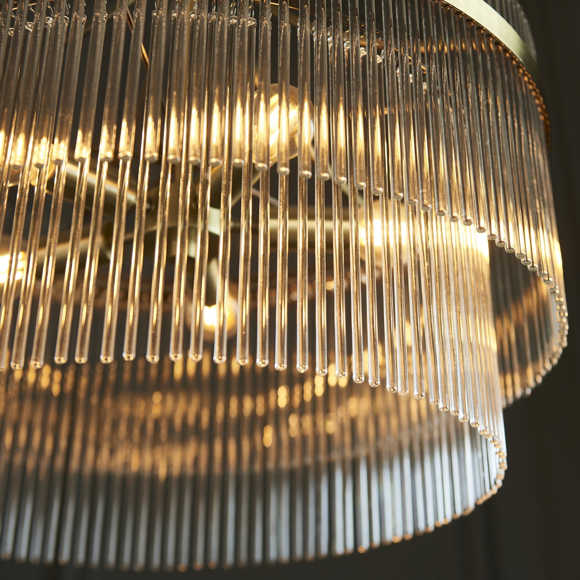 99166 Marietta 5 Light Pendant Antique Brass Plate And Clear Glass