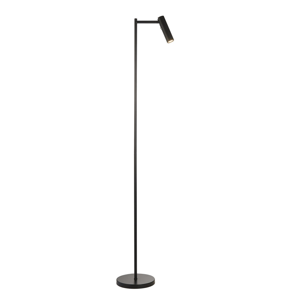 99772 Dedicated Reader 1 Light LED Floor Lamp Matt Black