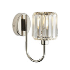 104109 Berenice 1 Light Wall Bright Nickel Plate And Clear Glass