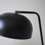 106336 Brair New 1 Light Table Lamp Matt Black And Antique Brass Paint