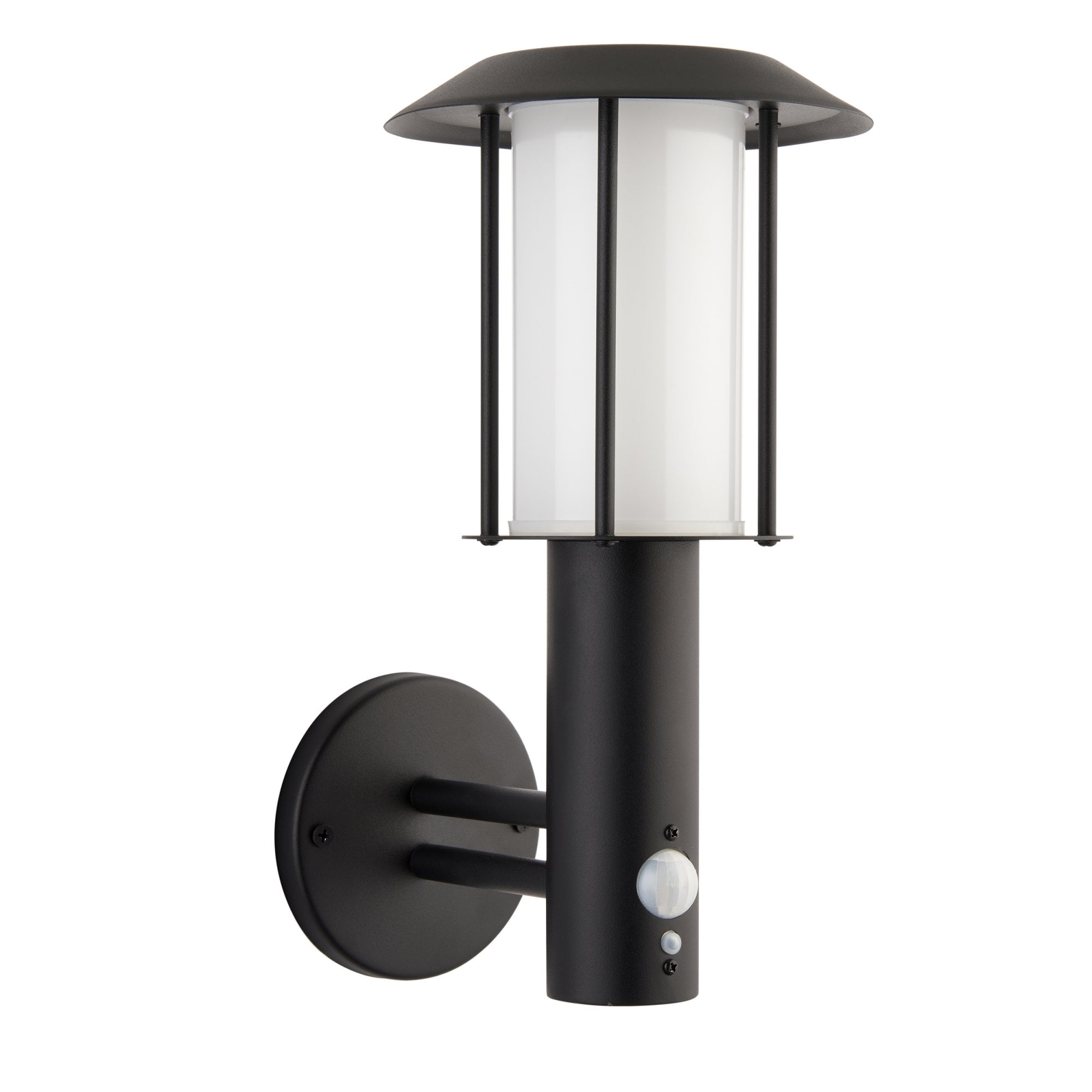 106467 Tarrow Outdoor 1 Light LED Wall Matt Black And White Pc (SD)