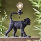 106791 Capuchin 1 Light Table Lamp Matt Black