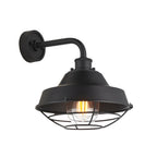 95888 Outdoor Wall 1 Light Textured And Matt Black With Clear Glass