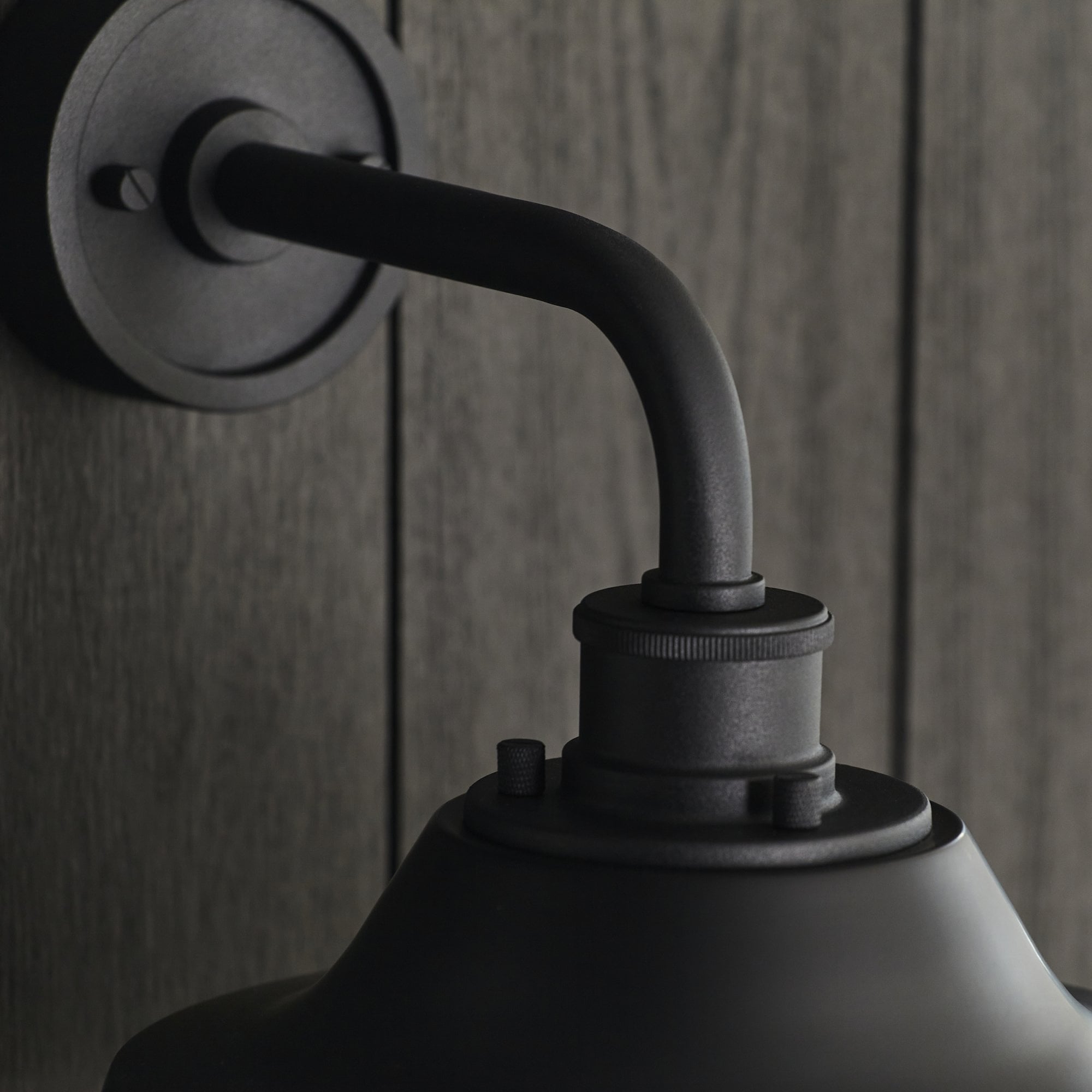 95888 Outdoor Wall 1 Light Textured And Matt Black With Clear Glass