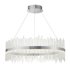 107108 Monte Carlo Pendant LED Light Chrome Plate And Clear Glass (S)