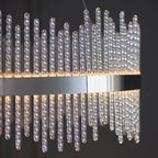 107108 Monte Carlo Pendant LED Light Chrome Plate And Clear Glass (S)