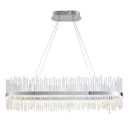 107109 Monte Carlo Pendant LED Light Chrome Plate And Clear Glass