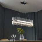 107109 Monte Carlo Pendant LED Light Chrome Plate And Clear Glass