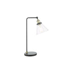 RAY4275 Ray Table Lamp Antique Brass and Glass