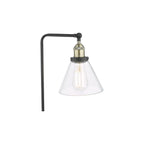 RAY4275 Ray Table Lamp Antique Brass and Glass