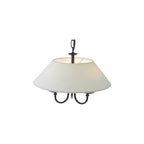 SIV0322 Sivan 3 Light Pendant Matt Black With Shade