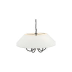 SIV0622 Sivan 6 Light Pendant Matt Black With Shade