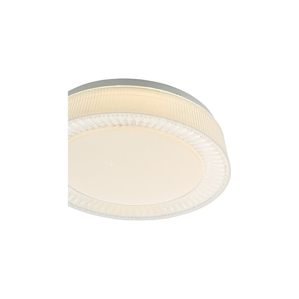 UDE522 Udell Flush White Acrylic LED