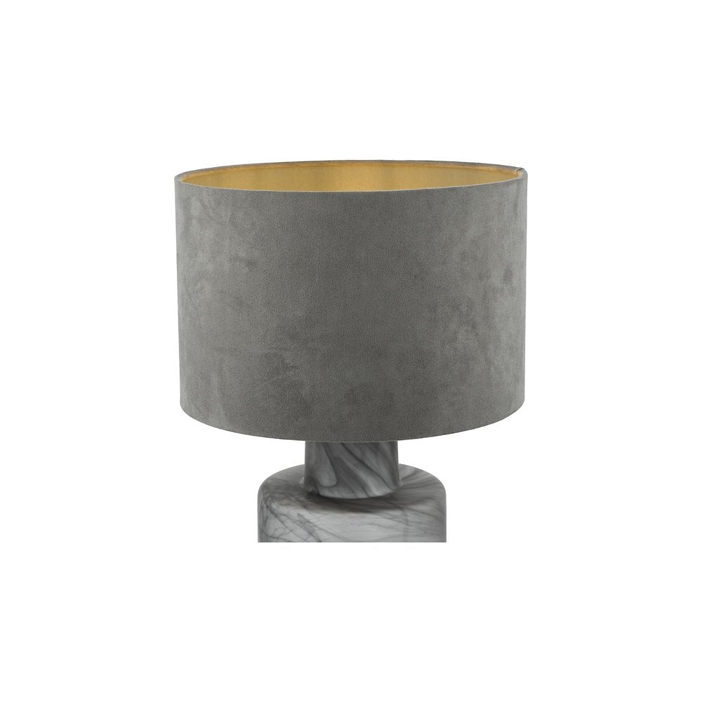 WAN4210 Wanda Table Lamp Smoked Glass With Shade