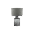 WAN4210 Wanda Table Lamp Smoked Glass With Shade